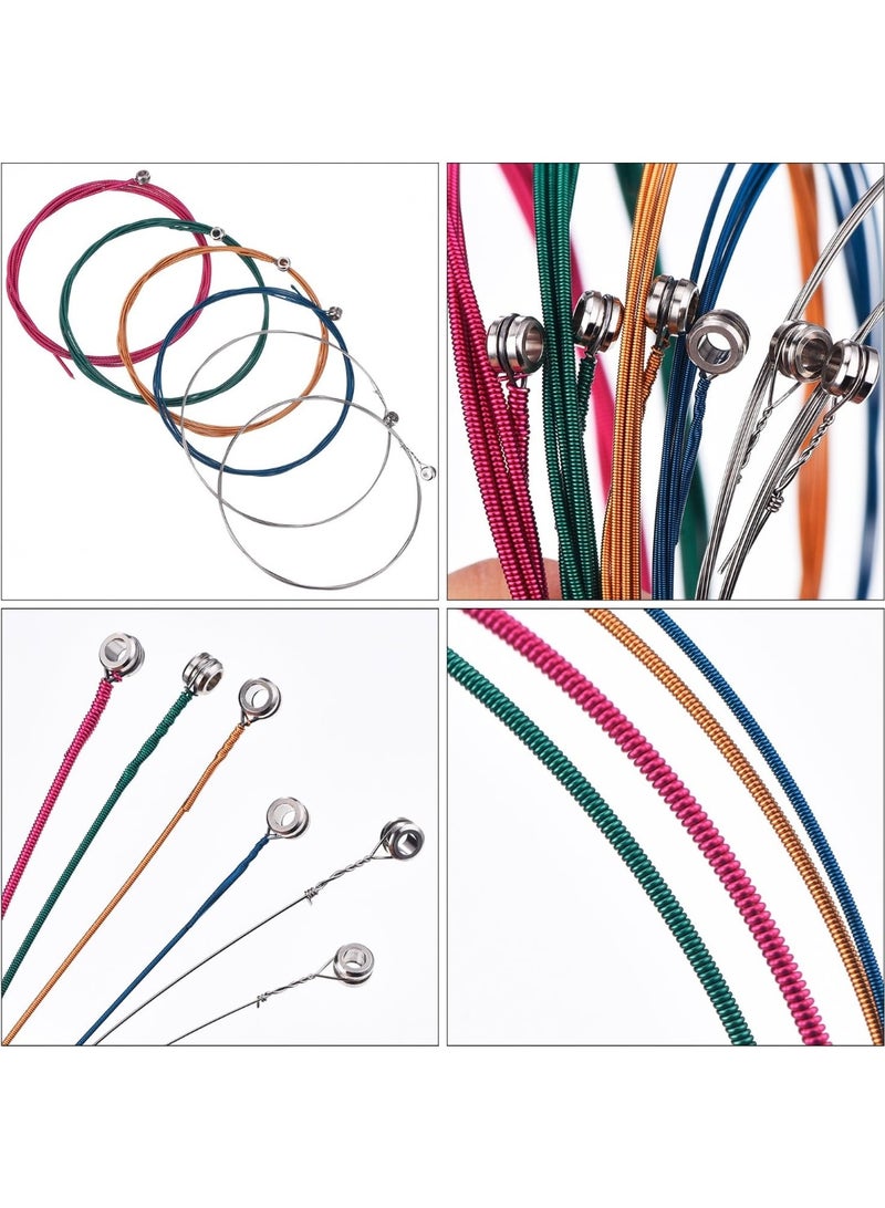 بيميمو طقم جرح نحاسي مغطى بطبقة أساسية للجيتار، مكون من 6 قطع. - Image 2